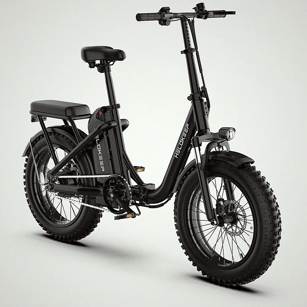 16" Electric Bike E-Folding e bike 48V 10Ah 750W peak City Bicycle for Adults