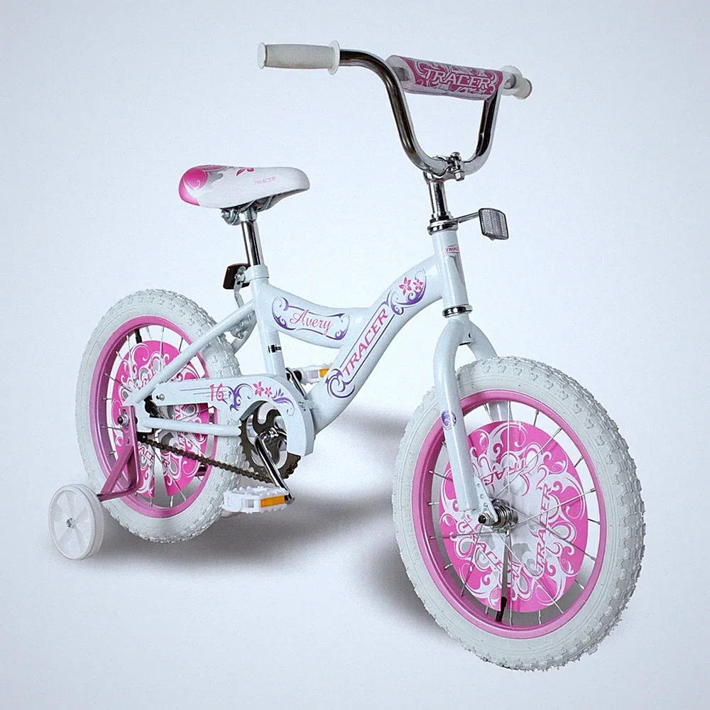16" Girls Kids Bicycle – Training Wheels, Coaster Brake, Kids Bike