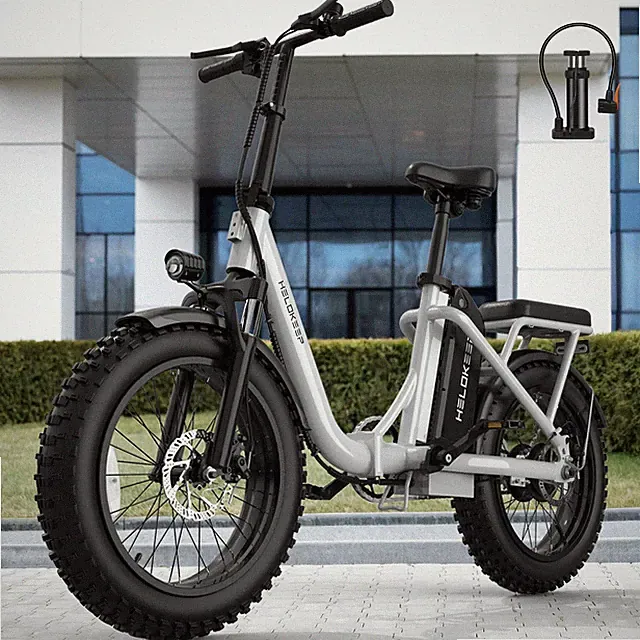 16 inch Electric Foldable Bike 48V 10AH 20 MPH City bike 750W Peak for Adults