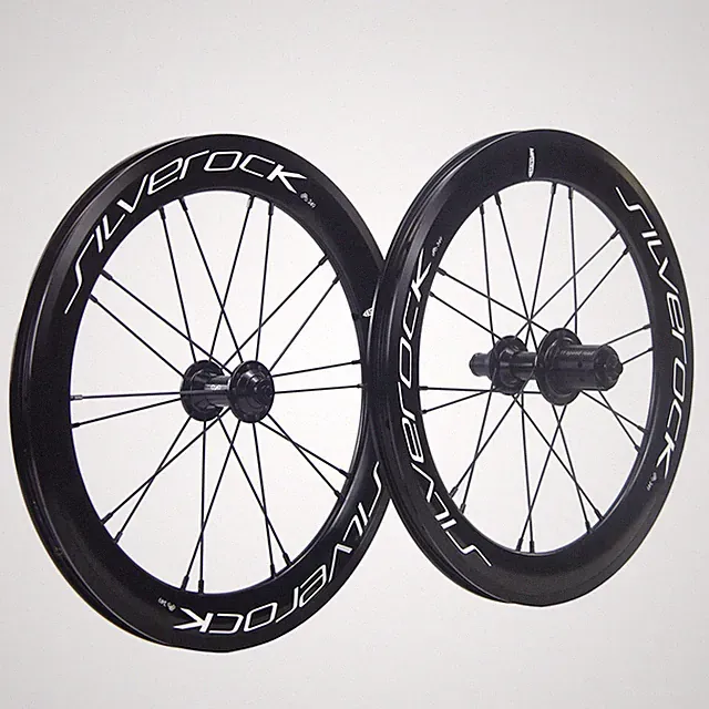 16in Plus 349 Folding Bike Wheelset Depth 40mm Width 21mm Rim V Brake 8-11 Speed