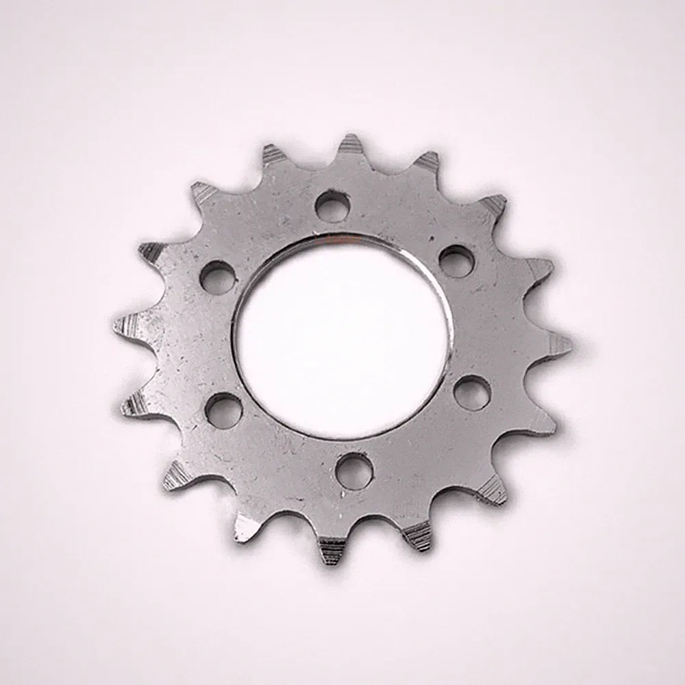16T Fixed Gear For Bicycle Chain Wheel With Disc Brake Mount simple Installation