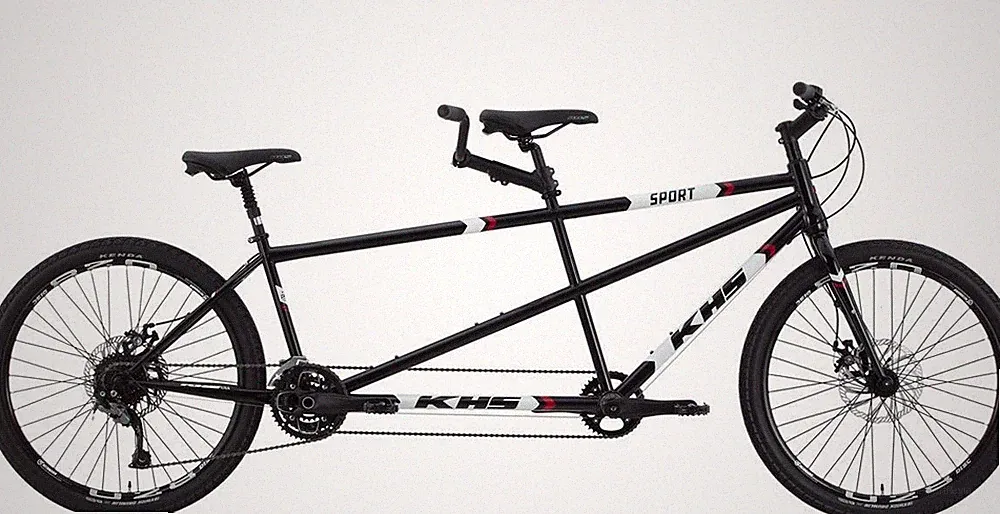 2025 KHS TANDEMANIA Sport Tandem 26" Steel 18 Speed Bike Medium 20-16 New inBox