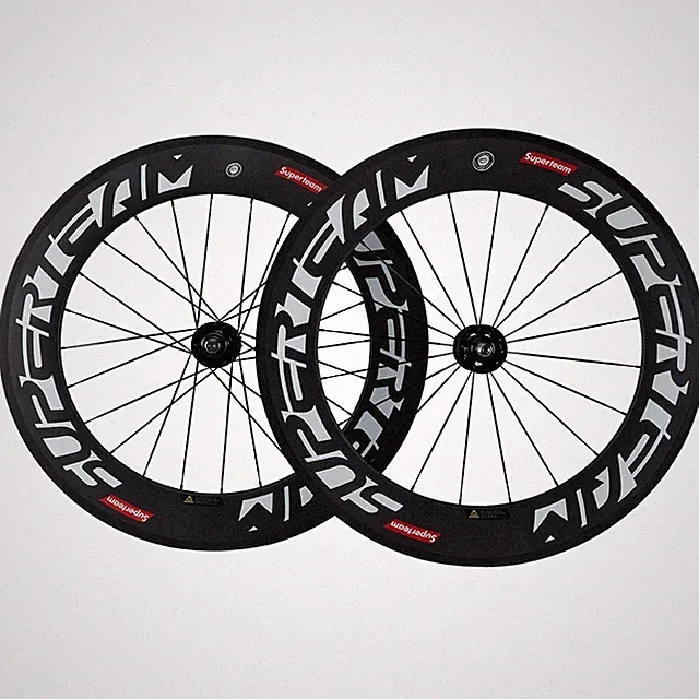 700C Track Carbon Wheelset 88mm Fixed Gear Wheels Single Bicycle Carbon Wheels