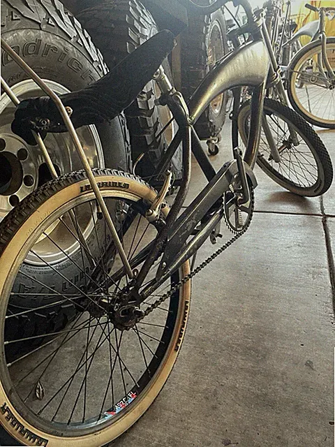 Black, Custom Lowrider Bicycle