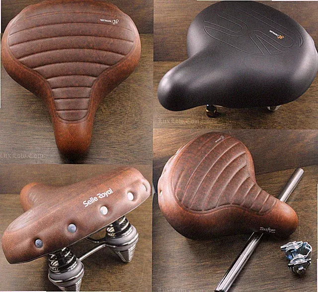 Brown Drifter Cruiser Bike SADDLE SelleRoyal Comfort Spring SEAT Vintage Bicycle