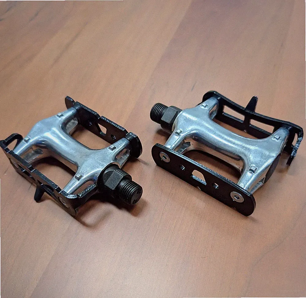 MURPHY FIXED GEAR TRACK PISTA ROAD ALLOY BICYCLE PEDALS - 9/16" - SHIPS FREE USA