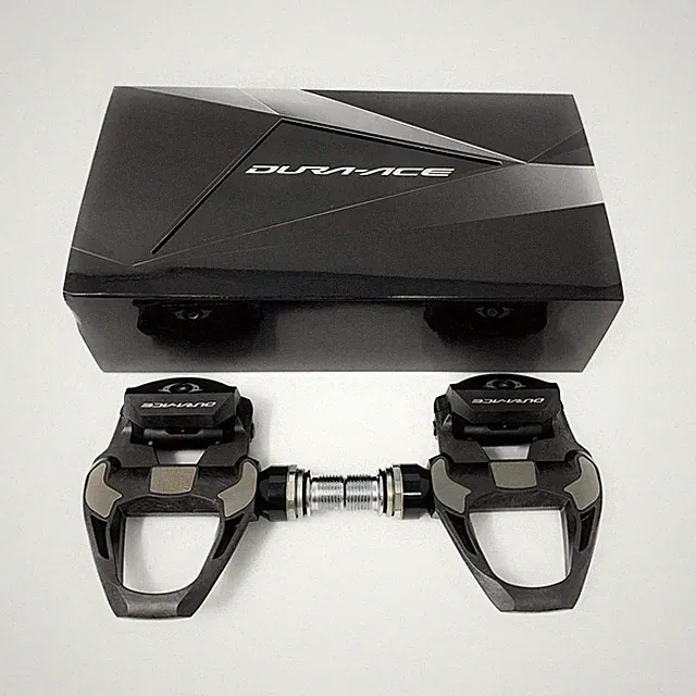 Shimano Dura-Ace PD-R9100 SPD-SL Carbon Road Bike Pedals Black IPDR9100
