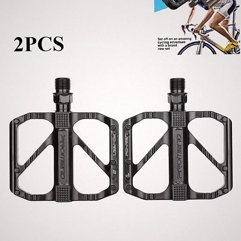 US Bike Pedals 9/16" Electric Bicycle Pedals Pair Black Sealed Bearing Non-slip