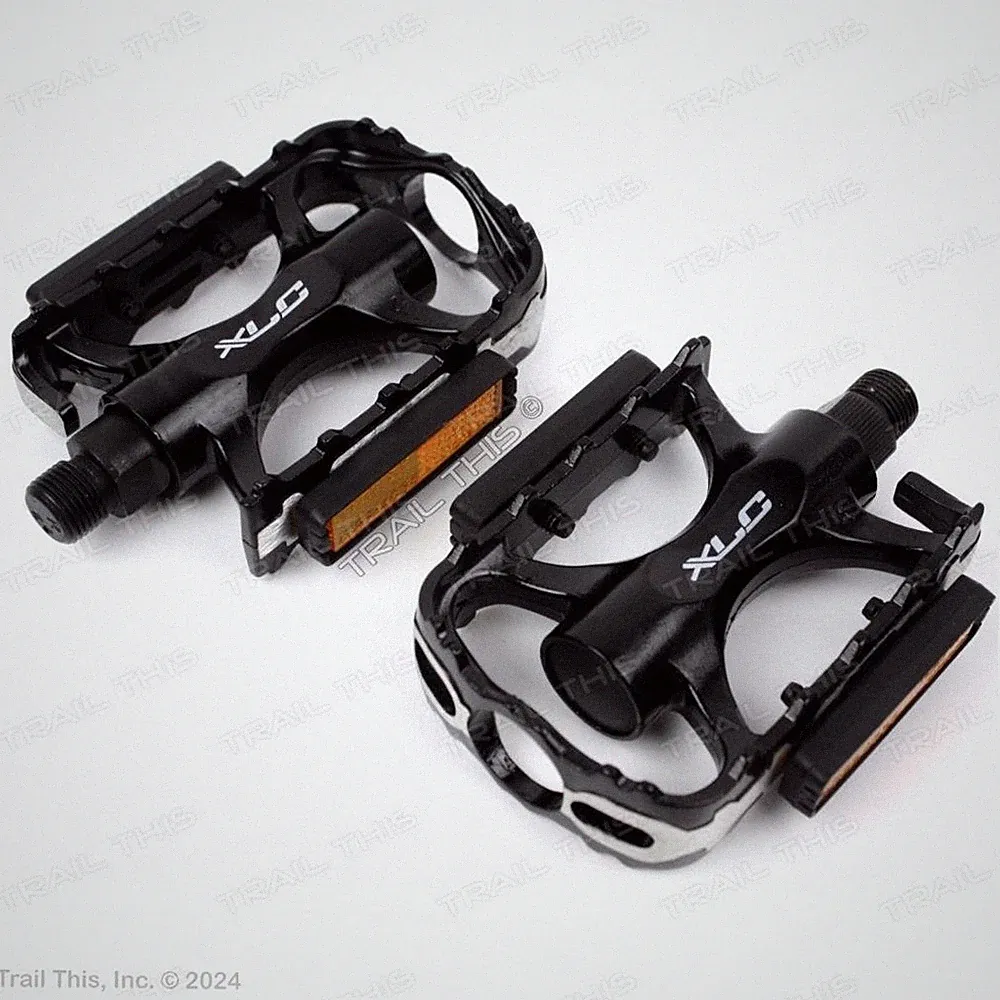 XLC All Terrain Platform Bicycle Pedals MTB / Hybrid Alloy 9/16"